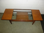 G Plan 1960s Teak & Glass Occasional Table