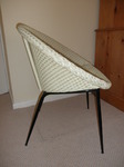 ‘Lusty’ cone shaped chair designed by Geoffrey Lusty