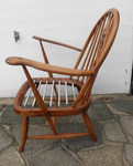 Early 1950s Ercol Windsor Fleur de Lis Armchair 
