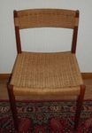 Danish chair in teak and papercord