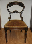 William IV Balloon Back Side Desk Chair