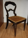 William IV mahogany chair in manner of Gillows
