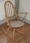 1970s Ercol Quaker Rocking Chair - Light finish