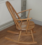 1970s Ercol Quaker Rocking Chair - Light finish
