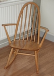 1970s Ercol Quaker Rocking Chair - Light finish
