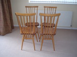 Ercol Kitchen Style Dining Chair Model 608 – Large