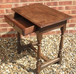 Early 18th Century, George 1, Oak Side Table