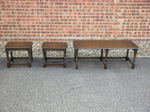 Ercol Trinity Nest of Tables (Dark finish)