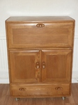 Ercol Windsor  Serving Cabinet Bureau Model 469 - light finish