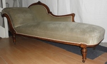 Vintage Victorian Chaise Longue