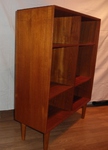 Mid 20th Century Danish Teak Open Bookcase