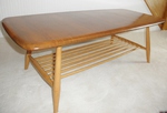 Ercol Model 459 Coffee Table in a light finish (honey colour)