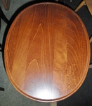 Teak Occasional Table – Ekornes Stressless Ellipse 