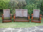 1930s Ercol Sofa & Fireside Chairs