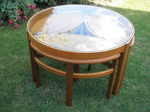 Nest of 4 Teak Coffee Tables by Nathan