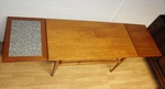 1960s Danish Teak Extending Coffee Table by Trioh