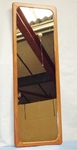 1960s Teak Framed Wall Mirror 