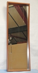1960s Danish style Teak Rectangular Wall Mirror