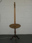 Light Oak Standard Floor Lamp