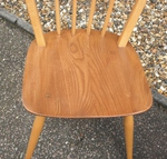 Pair - Ercol Windsor Dining Chairs with Seat Pads