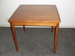 1960s Poul Hundevad Danish Teak Dining Table/Games Table