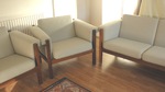 Hans Wegner Getama 2 & 3 seat settees & armchair