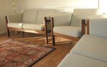 Getama GE 40 lounge suite designed by Hans Wegner