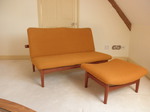 Finn Juhl’s Model 137 Japan Sofa and Footstool Model 137F    
