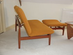 Model 137 Japan Sofa and Footstool Model 137F by Finn Juhl    