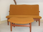 Original Model 137 Sofa & Footstool designed in 1958 by Finn Juhl 