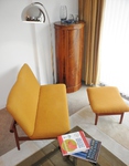 Finn Juhl’s Model 137 Japan Sofa and Footstool Model 137F    