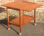 1970s Teak Serving Trolley / Supper Table