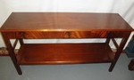 Mahogany Console Table – Redman & Hales Ltd 