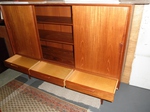 1960s Omann Jun Danish Teak High-board Cabinet – Model No. 17