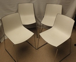 Arper Catifa 46 – Set of four Sled Leg – Stackable Chairs