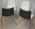 Arper Catifa 46 – Set of four Sled Leg – Stackable Chairs