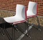 Arper Catifa 46 – Set of Eight – Stackable Chairs