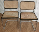 Set of 4 Marcel Breuer’s Cesca Chairs 