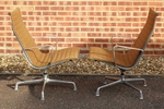 Pair of Herman Miller EA 116 Loungers by Ray & Charles Eames 