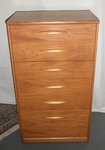 1970s Austinsuite Teak Tallboy Chest of Drawers 