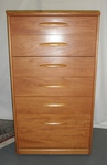 1970s Austinsuite Teak Tallboy Chest of Drawers 