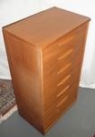 1970s Austinsuite Teak Tallboy Chest of Drawers 