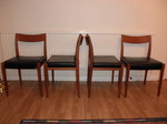 Set of 4 Troeds Kontiki Teak Dining Chairs  