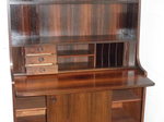 1960s Danish Bornholm Rosewood Bureau / Secretaire