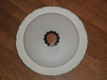1950s Retro Flush Fitting Ceiling Light