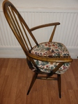 Ercol Windsor Quaker Chairs - Dark Finish