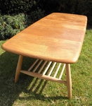 Ercol Coffee Table - Light Finish - Model 459 - in daylight