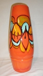 Poole Delphis Vase – Style No. 85 (orange ground)