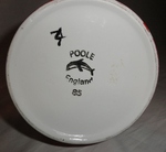 Poole Delphis Vase – Style No. 85 (orange ground)