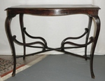 Art Nouveau Mahogany Console Table (circa 1900) 